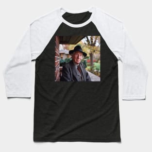 Frank Lloyd Wright portrait Baseball T-Shirt